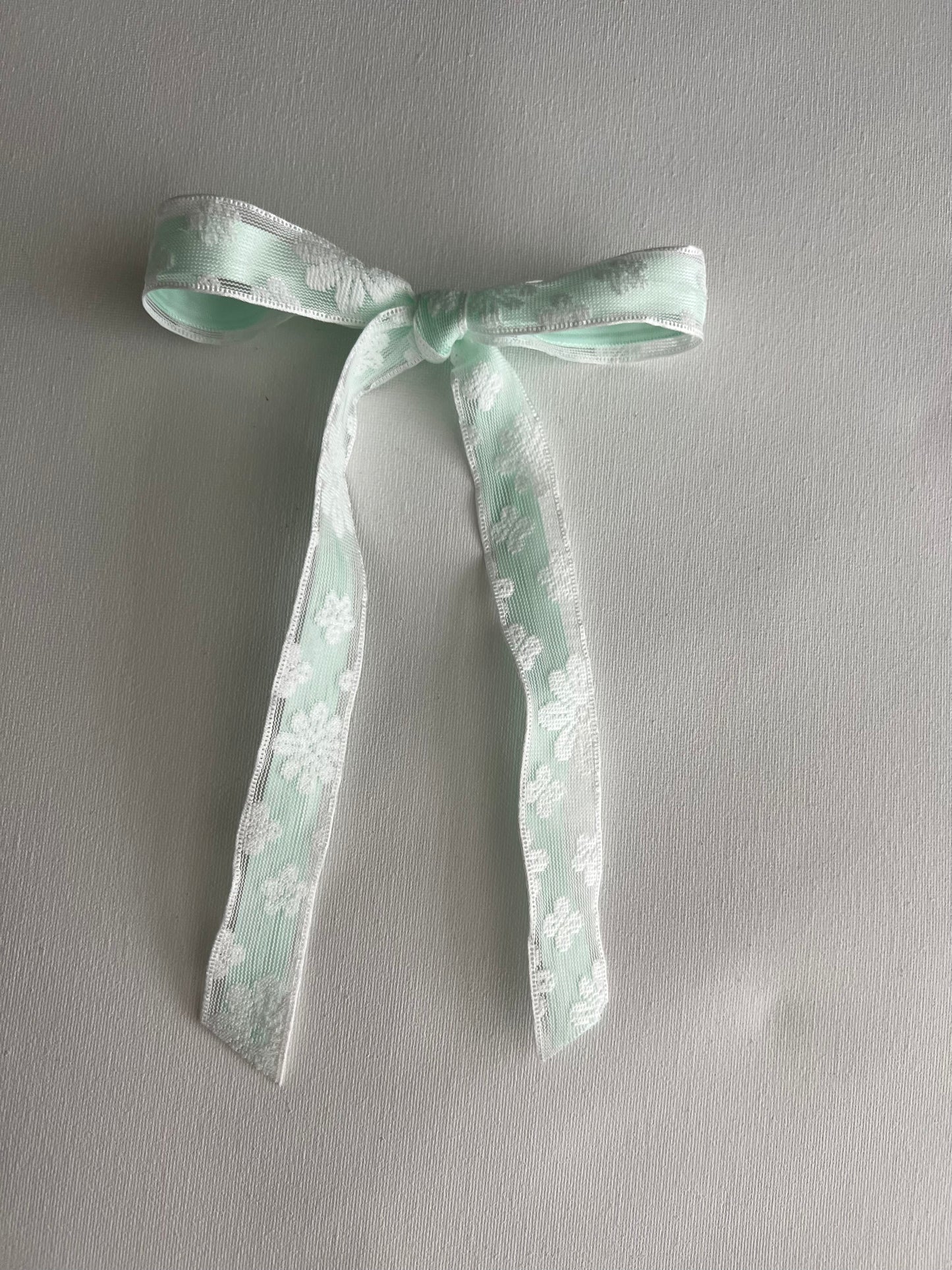 Flower power small - bright aqua