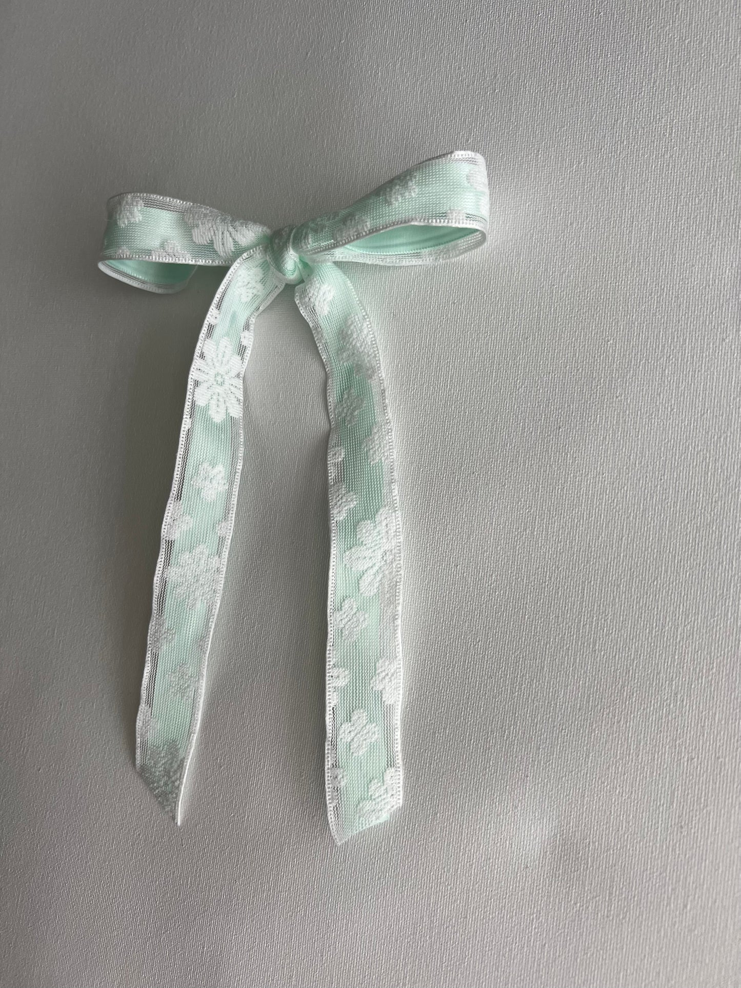 Flower power small - bright aqua